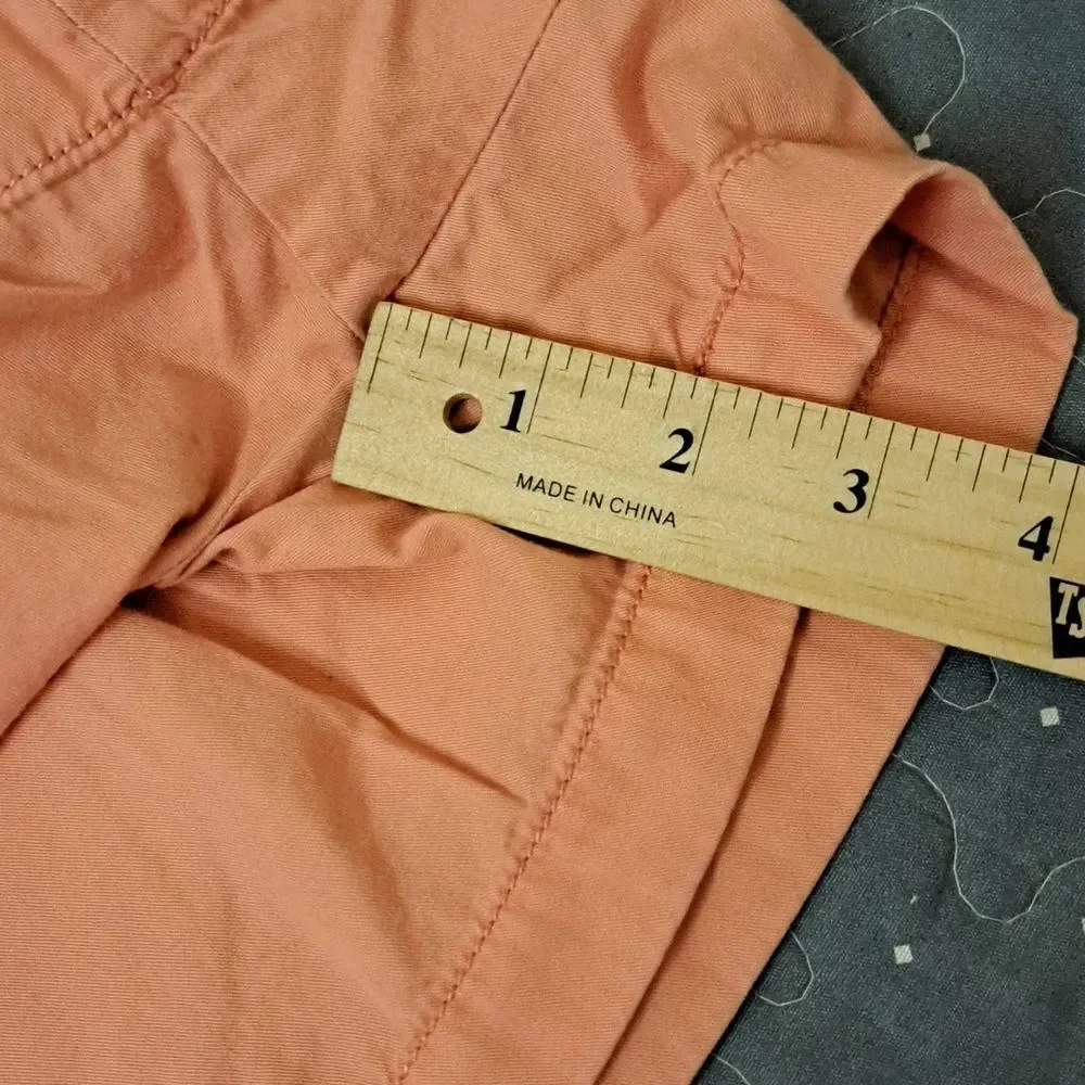 J. Crew broken in chino shorts size 2